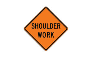 Shoulder_work_ahead