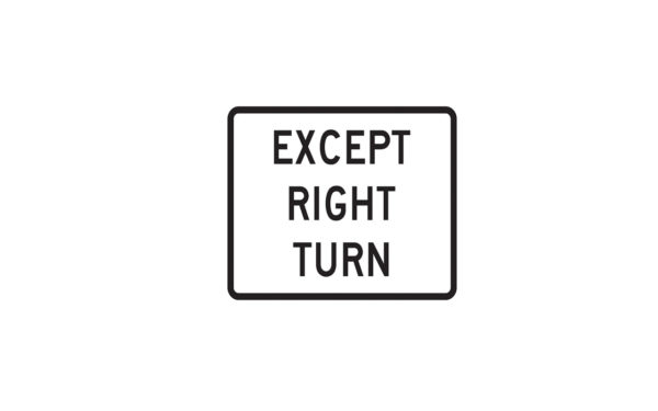 Except_right_turn