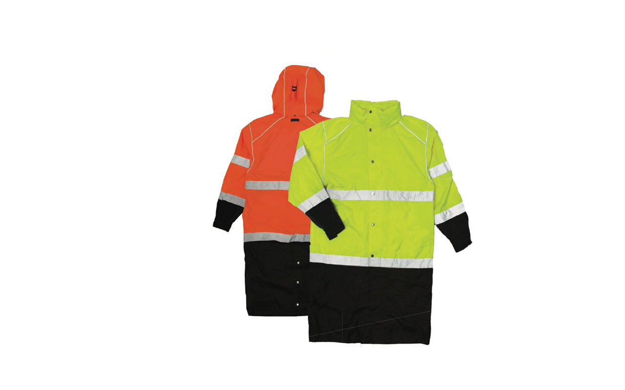 Flagger rain gear top
