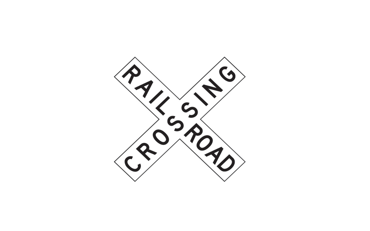 Traffic Signs, Storage Space Railroad Crossing Sign W10-11