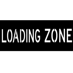 Loading Zone Stencil