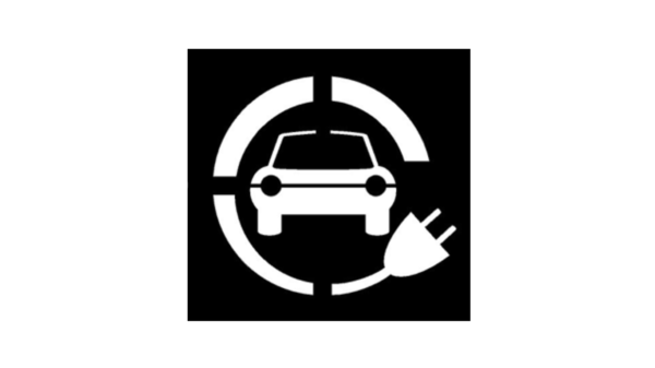 Electric Vehicle Charging Station 3 Stencil