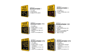 SafePace Evolution Series Radar Signs