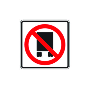 National Network Prohibited Sign R14-5