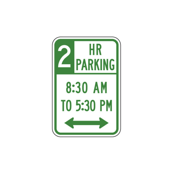 (Time Limit) Parking (Times) Sign R7-108