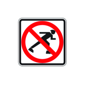 No Skaters Sign R9-13