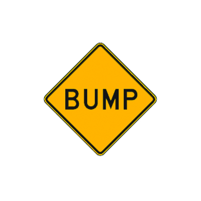 Bump Sign W8-1 - Traffic Safety Supply Company