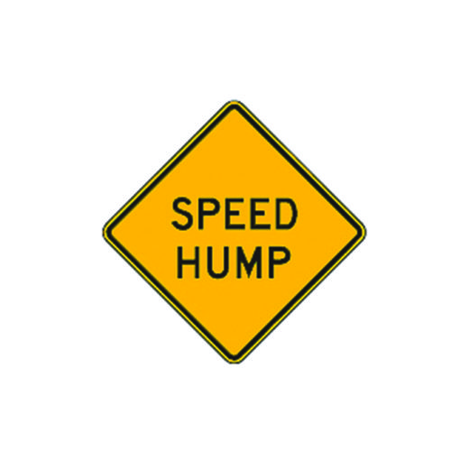 Speed Hump Sign W171 Traffic Safety Supply Company