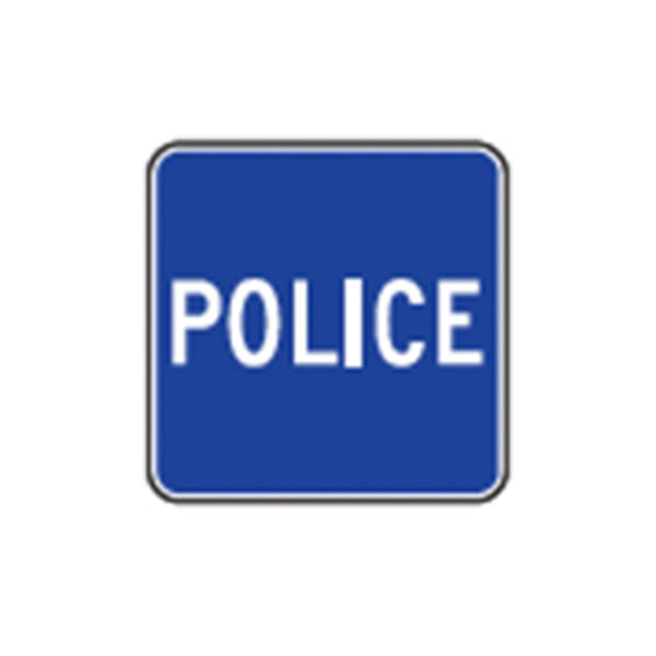Police Sign D9-14