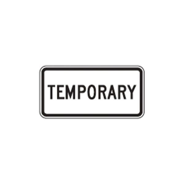 Temporary Sign M4-7