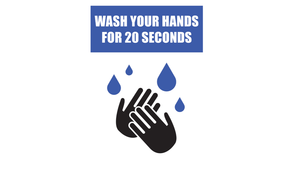 Wash Your Hands for 20 Seconds Sign - Traffic Safety Supply Company