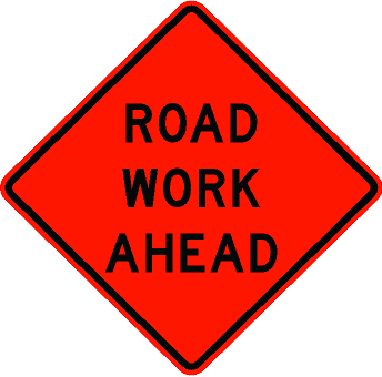 Road Work Ahead